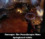 Farscape: The Peacekeeper Wars mistake picture