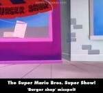 The Super Mario Bros. Super Show! mistake picture