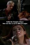 Buffy The Vampire Slayer mistake picture