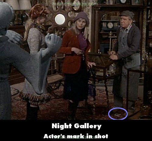 Night Gallery mistake picture