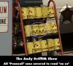 The Andy Griffith Show mistake picture