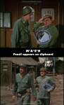 M*A*S*H mistake picture