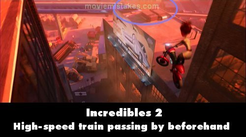Incredibles 2 mistake picture