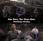 Star Wars: The Clone Wars mistake picture