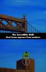 The Incredible Hulk mistake picture