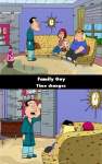 Family Guy mistake picture