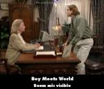 Boy Meets World mistake picture