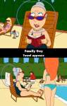 Family Guy mistake picture