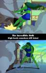 The Incredible Hulk mistake picture