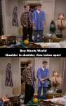 Boy Meets World mistake picture