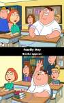 Family Guy mistake picture