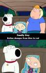 Family Guy mistake picture