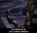 The Wizard of Oz mistake picture