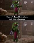 Barney's Great Adventure mistake picture