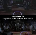 Superman III mistake picture