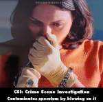 CSI: Crime Scene Investigation mistake picture