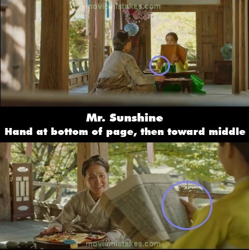 Mr. Sunshine mistake picture