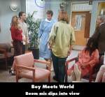 Boy Meets World mistake picture