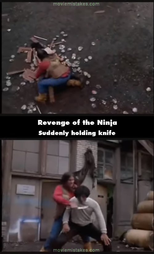 Revenge of the Ninja mistake picture