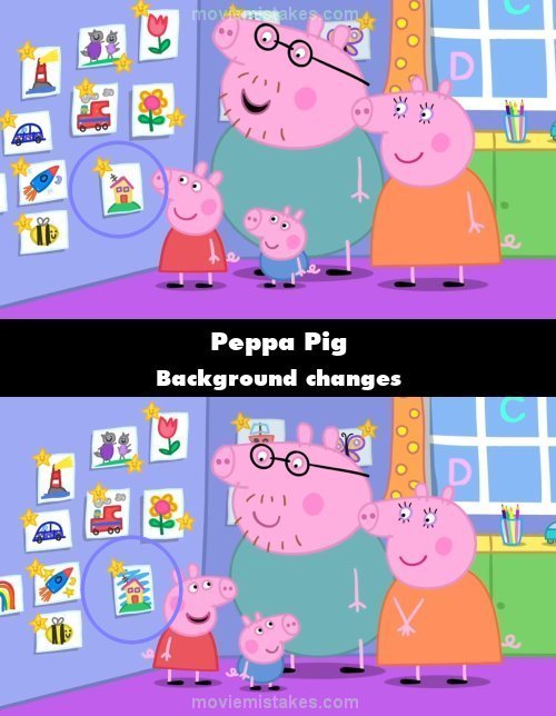 Peppa Pig (2004) TV mistake picture (ID 352990)