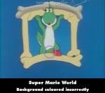 Super Mario World mistake picture