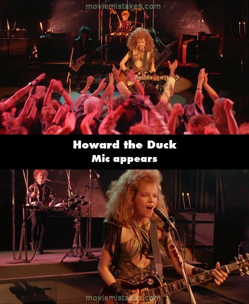 Howard the Duck mistake picture