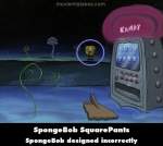 SpongeBob SquarePants mistake picture