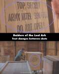 Raiders of the Lost Ark mistake picture