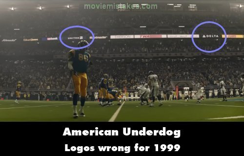 American Underdog mistake picture