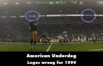 American Underdog mistake picture