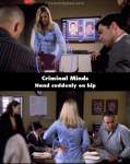 Criminal Minds mistake picture