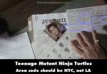 Teenage Mutant Ninja Turtles mistake picture