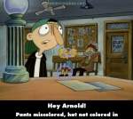 Hey Arnold! mistake picture