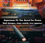 Superman IV: The Quest for Peace mistake picture