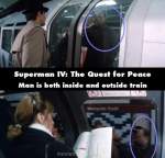 Superman IV: The Quest for Peace mistake picture