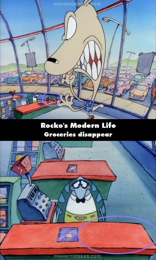 Rocko's Modern Life mistake picture