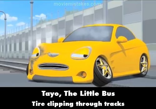 Tayo, The Little Bus mistake picture