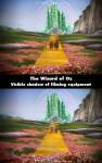 The Wizard of Oz mistake picture