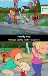 Family Guy mistake picture