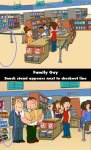 Family Guy mistake picture