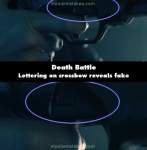 Death Battle mistake picture