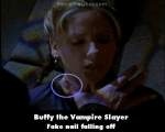 Buffy The Vampire Slayer mistake picture