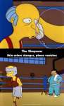 The Simpsons mistake picture