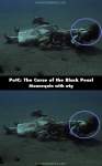 Pirates of the Caribbean: The Curse of the Black Pearl mistake picture