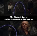 The Mask of Zorro mistake picture