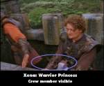 Xena: Warrior Princess mistake picture