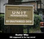 Doctor Who mistake picture