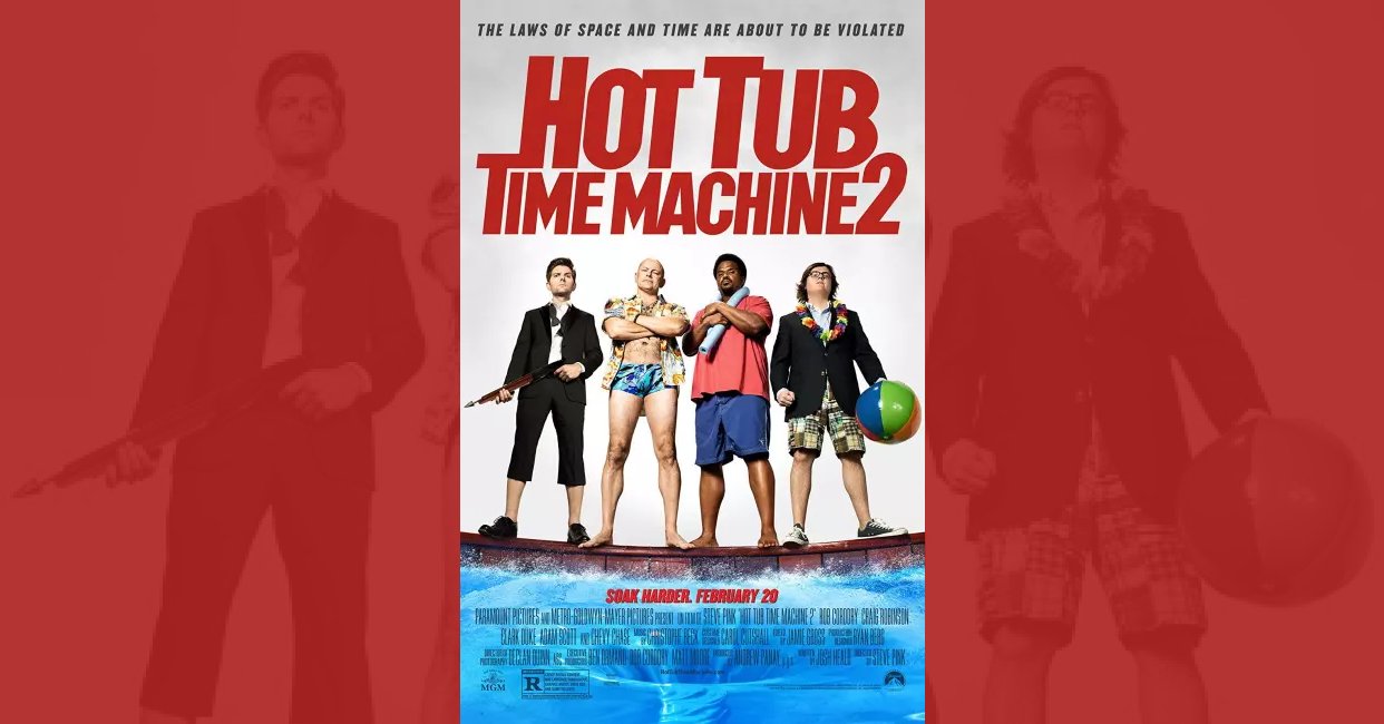 hot tub time machine 2 poster