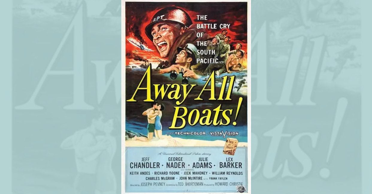 Away All Boats (1956) Mistakes