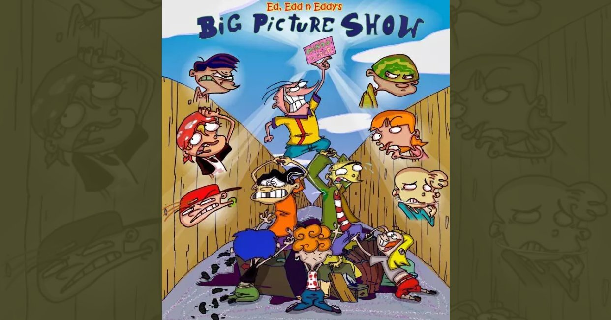 Ed, Edd n Eddy's Big Picture Show (2009) mistakes